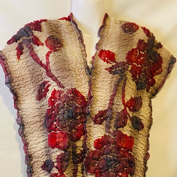 Bohemian Shabby Chic -Ruby/Latte - Picture 9 of 11